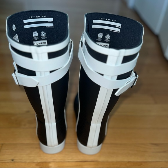 HUNTER REFINED SLIM FIT MID CALF BOOTS SIZE 6 - Picture 5 of 11